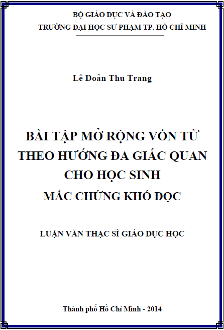 bai tap mo rong von tu theo huong da giac quan cho hoc sinh mac chung kho doc