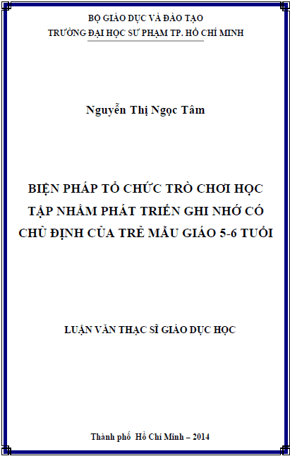bien phap to chuc tro choi hoc tap nham phat trien ghi nho co chu dinh cua tre mau giao 5 6 tuoi