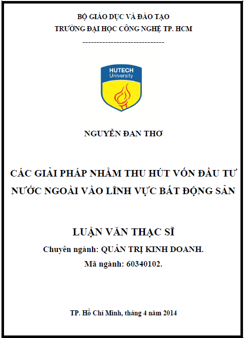 cac giai phap nham thu hut von dau tu nuoc ngoai vao linh vuc bat dong san