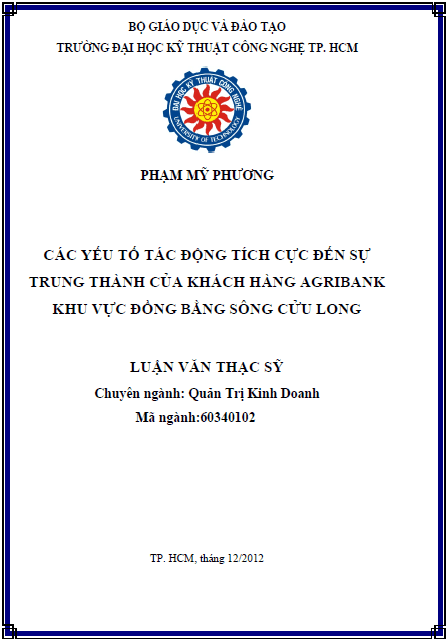 cac yeu to tac dong den su trung thanh cua khach hang agribank khu vuc dong bang song cuu long