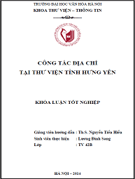 cong tac dia chi tai thu vien tinh hung yen