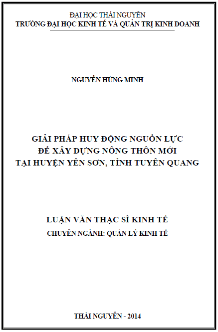 giai phap huy dong nguon luc de xay dung nong thon moi tai huyen yen son tinh tuyen quang
