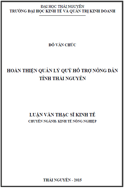 hoan thien quan ly quy ho tro nong dan tinh thai nguyen