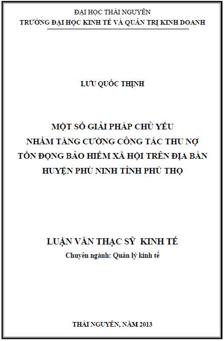 mot so giai phap chu yeu nham tang cuong cong tac thu no ton dong bao hiem xa hoi tren dia ban huyen phu ninh tinh phu tho