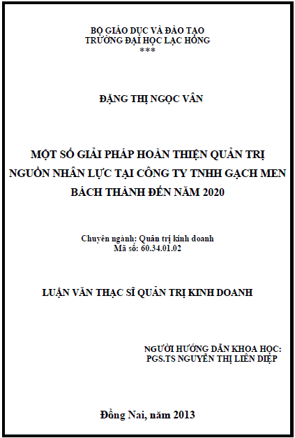 mot so giai phap hoan thien quan tri nguon nhan luc tai cong ty tnhh gach men bach thanh den nam 2020