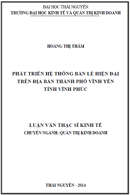 phat trien he thong ban le hien dai tren dia ban thanh pho vinh yen tinh vinh phuc