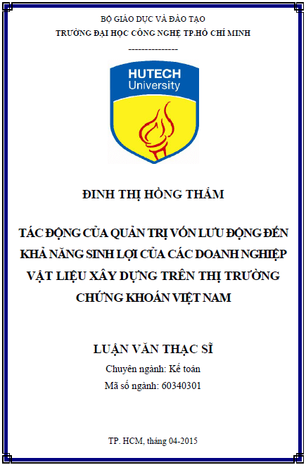 tac dong cua quan tri von luu dong den kha nang sinh loi cua cac doanh nghiep vat lieu xay dung tren thi truong chung khoan viet nam
