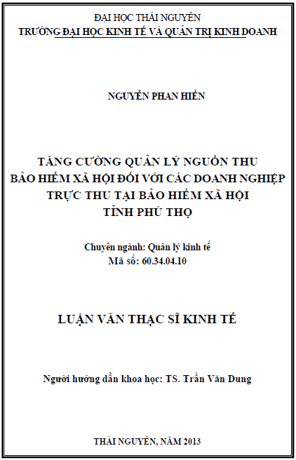 tang cuong quan ly nguon thu bao hiem xa hoi doi voi cac doanh nghiep truc thu tai bao hiem xa hoi tinh phu tho