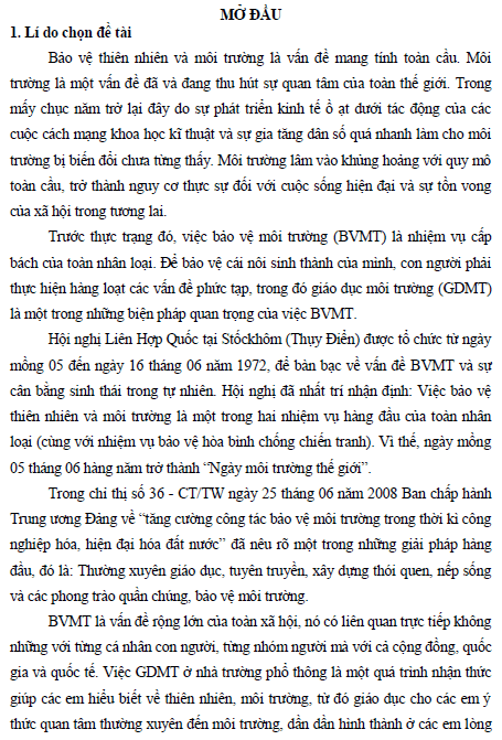 tich hop giao duc moi truong trong day hoc dia li lop 10