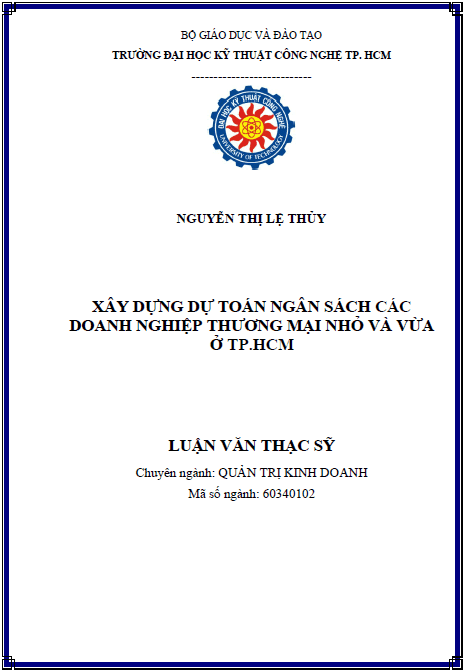 xay dung du toan ngan sach cac doanh nghiep thuong mai nho va vua o thanh pho ho chi minh