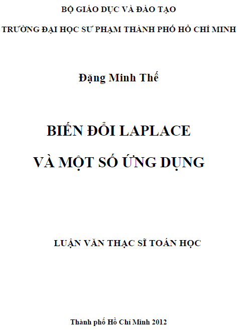 bien doi laplace va mot so ung dung