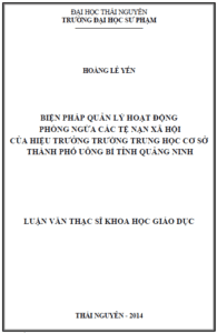 bien phap quan ly hoat dong phong ngua cac te nan xa hoi cua hieu truong truong thcs thanh pho uong bi tinh quang ninh