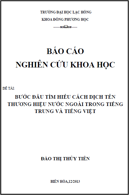 buoc dau tim hieu cach dich ten thuong hieu nuoc ngoai trong tieng trung va tieng viet