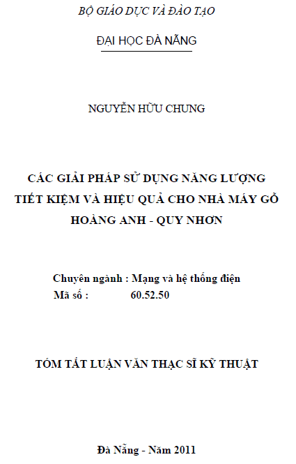cac giai phap su dung nang luong tiet kiem va hieu qua cho may go hoang anh quy nhon