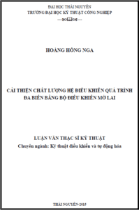 cai thien chat luong he dieu khien qua trinh da bien bang bo dieu khien mo lai