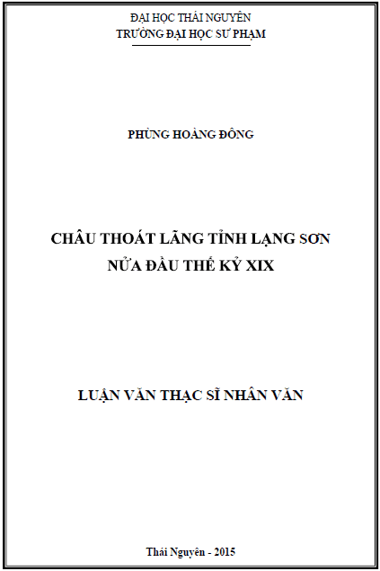 chau thoat lang tinh lang son nua dau the ky