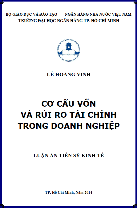 Cơ cấu vốn và rủi ro tài chính trong doanh nghiệp 1 co cau von va rui ro tai chinh trong doanh nghiep