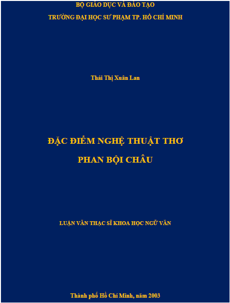 dac diem nghe thuat tho phan boi chau