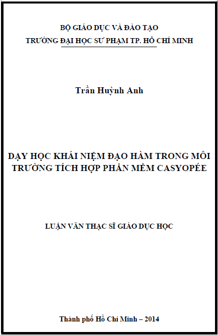 day hoc khai niem dao ham trong moi truong tich hop phan mem casyopee
