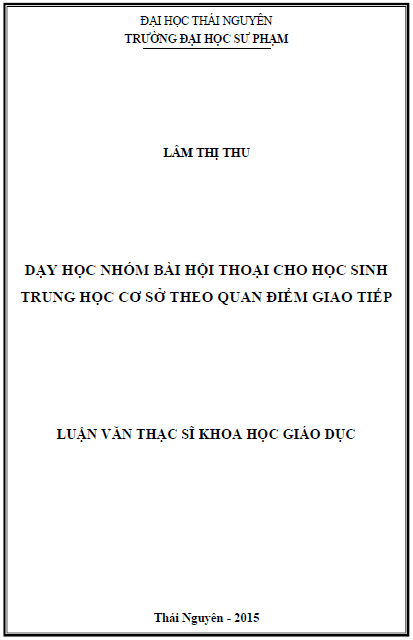 day hoc nhom bai hoi thoai cho hoc sinh trung hoc co so theo quan diem giao tiep