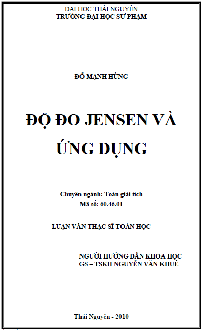do do jensen va ung dung