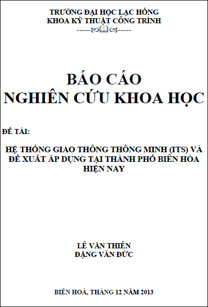 he thong giao thong thong minh its va de xuat ap dung tai thanh pho bien hoa hien nay