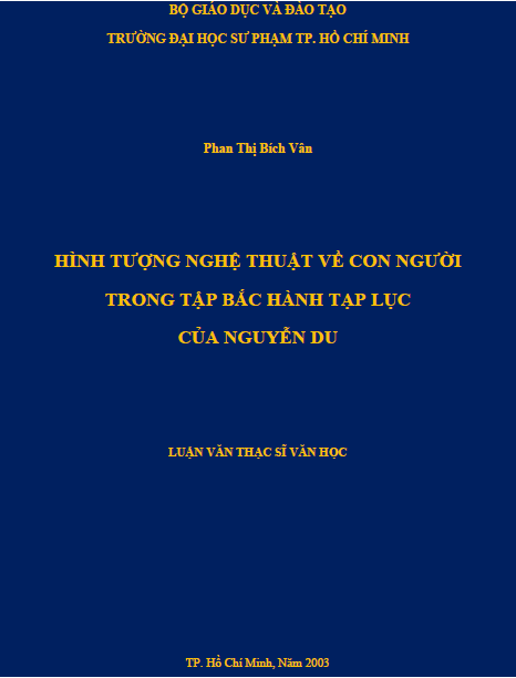 hinh tuong nghe thuat ve con nguoi trong tap bac hanh tap luc cua nguyen du