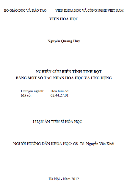 nghien cuu bien tinh tinh bot bang mot so tac nhan hoa hoc va ung dung