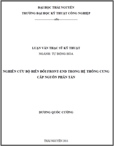 nghien cuu bo bien doi front end trong he thong cung cap nguon phan tan