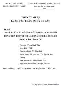 nghien cuu cai tien bo bien doi nham giam hai dong dien doi voi tai la dong co dien dong bo nam cham vinh cuu