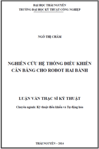 nghien cuu he thong dieu khien can bang cho robot hai banh