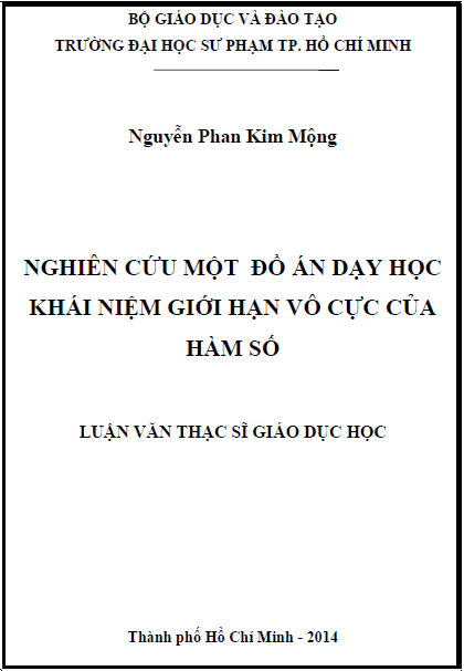 nghien cuu mot do an day hoc khai niem gioi han vo cuc cua ham so