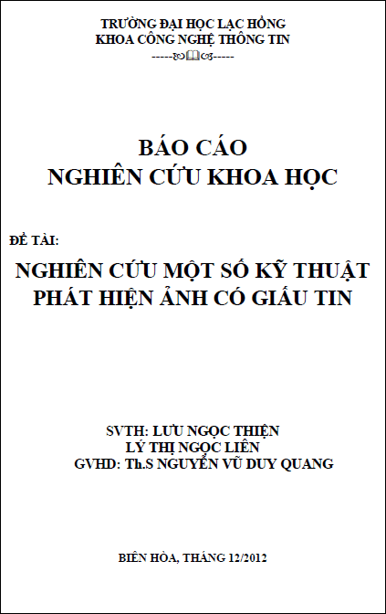 nghien cuu mot so ky thuat phat hien anh co dau tin