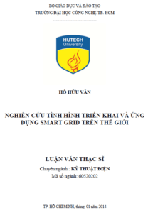nghien cuu tinh hinh trien khai va ung dung smart grid tren the gioi