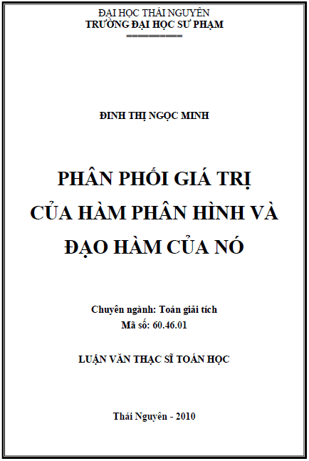 phan phoi gia tri cua ham phan hinh va dao ham cua no