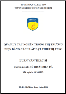 quan ly tac nghen trong thi truong dien bang cach lap dat thiet bi tcsc