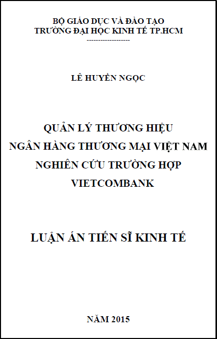 quan ly thuong hieu ngan hang thuong mai viet nam nghien cuu truong hop vietcombank