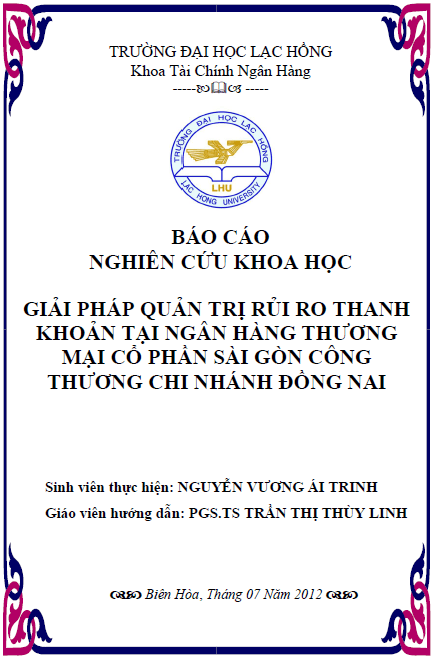 quan tri rui ro thanh khoan tai ngan hang thuong mai co phan sai gon cong thuong chi nhanh dong nai