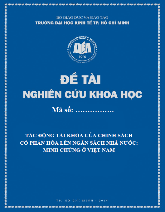 tac dong tai khoa cua chinh sach co phan hoa len ngan sach nha nuoc minh chung o viet nam