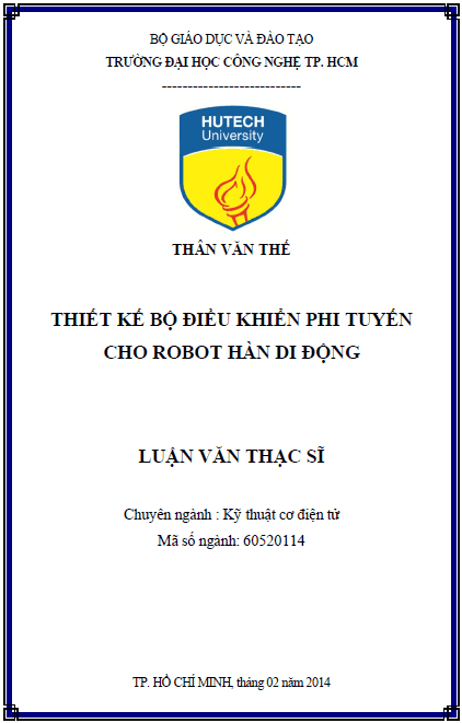 thiet ke bo dieu khien phi tuyen cho robot han di dong