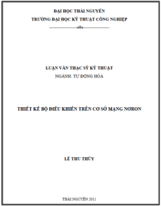 thiet ke bo dieu khien tren co so mang noron