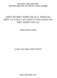 thiet ke dieu khien he qua trinh da bien va nang cao chat luong bang bo dieu khien mo lai