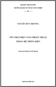ton that dien nang phi ky thuat trong he thong dien
