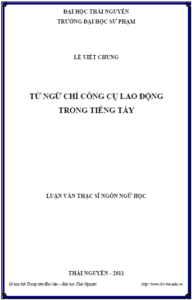 tu ngu chi cong cu lao dong trong tieng tay