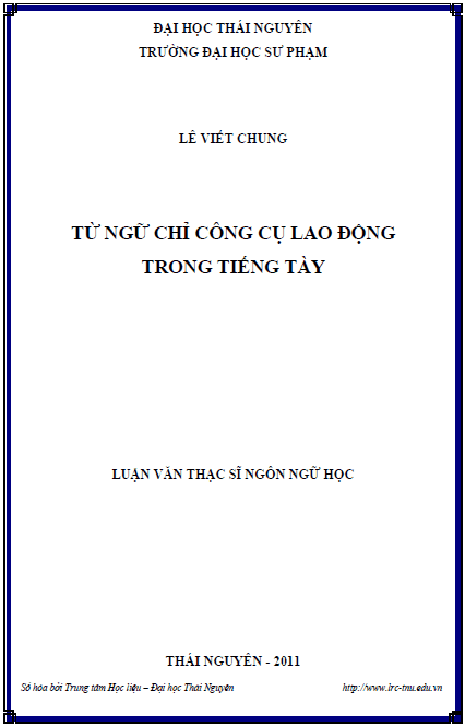 tu ngu chi cong cu lao dong trong tieng tay
