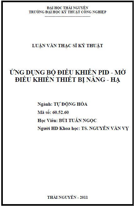 ung dung bo dieu khien pid mo dieu khien thiet bi nang ha