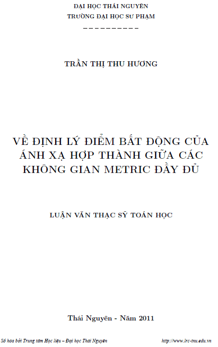 ve dinh ly diem bat dong cua anh xa hop thanh giua cac khong gian metric day du