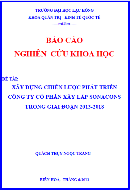 xay dung chien luoc phat trien cho cong ty co phan xay lap sonacons trong giai doan 2013 2018
