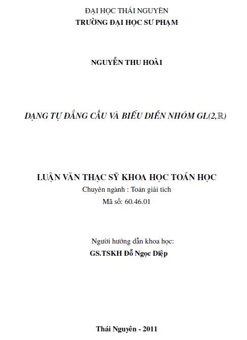 dang tu dang cau va bieu dien nhom gl 2 r