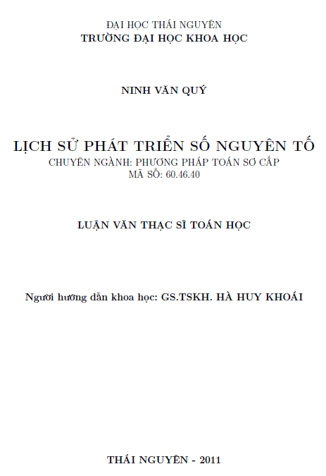 lich su phat trien so nguyen to